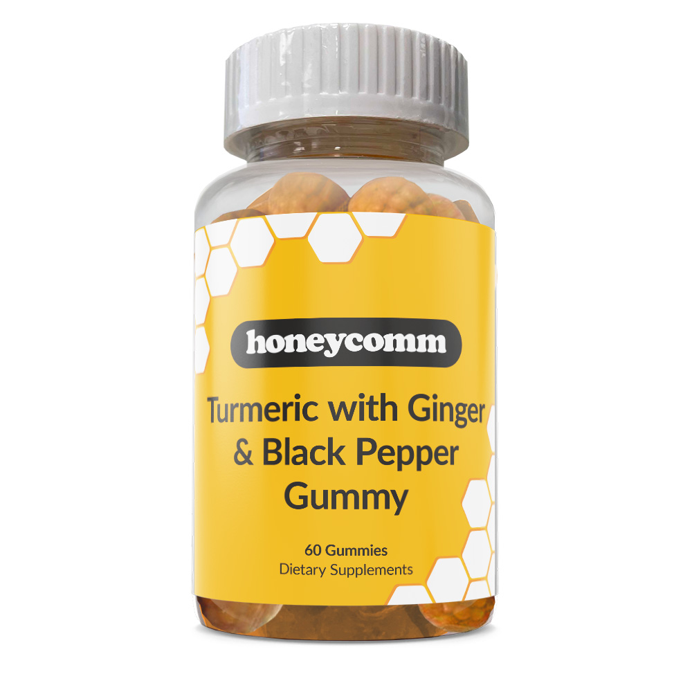 Turmeric with Ginger & Black Pepper Gummies